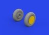 Eduard 6481016 FM-1 wheels TAMIYA 1/48